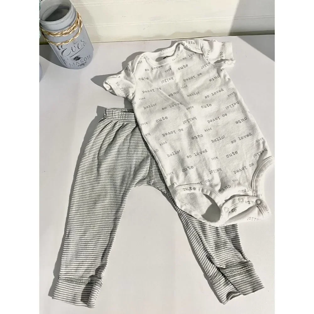 Carter's Onesie & Pant Elephant Se